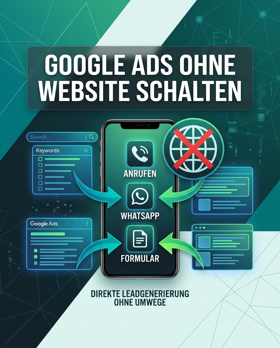 Lösung: Ads ohne Webseite